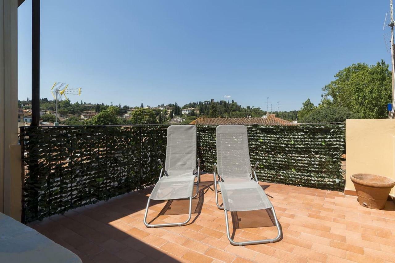 Hill'S View Terrace Apartment Florenz Exterior foto